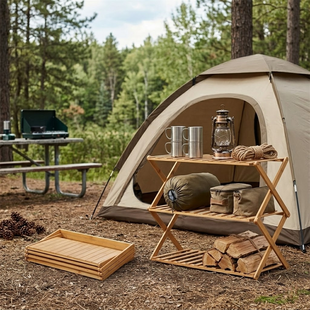 Outdoor Camping Shelf