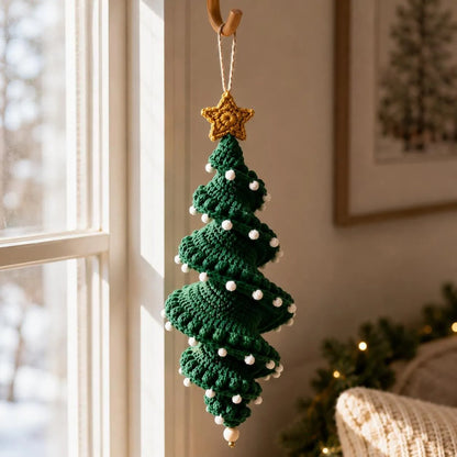 🔥Last Day 50% OFF - 🎅Crochet Snowman Spiral Oranment DIY Kit