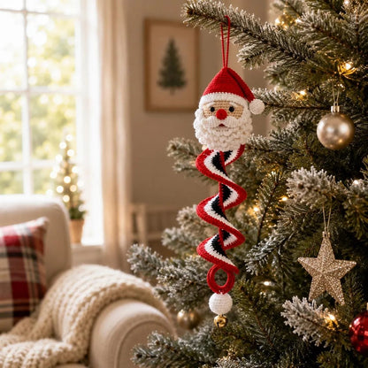 🔥Last Day 50% OFF - 🎅Crochet Snowman Spiral Oranment DIY Kit