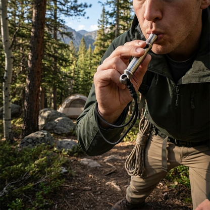 High-Decibel Survival Whistle