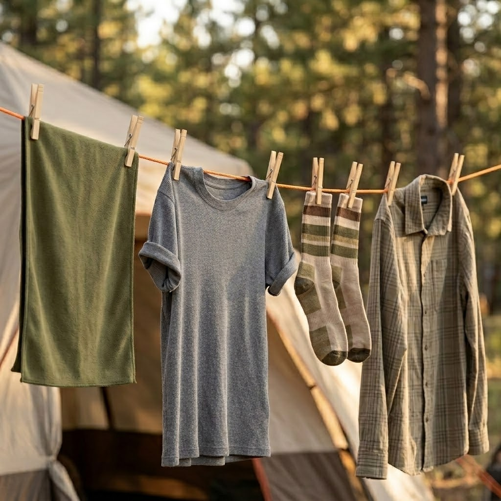 Portable Retractable Clothesline
