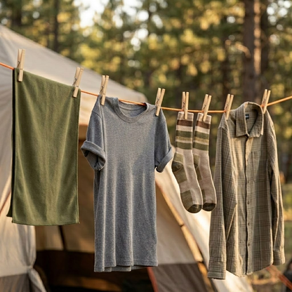 Portable Retractable Clothesline
