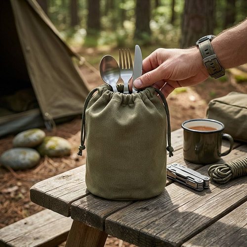 Canvas Drawstring Storage Bag