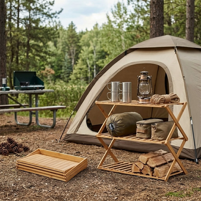 Outdoor Camping Shelf