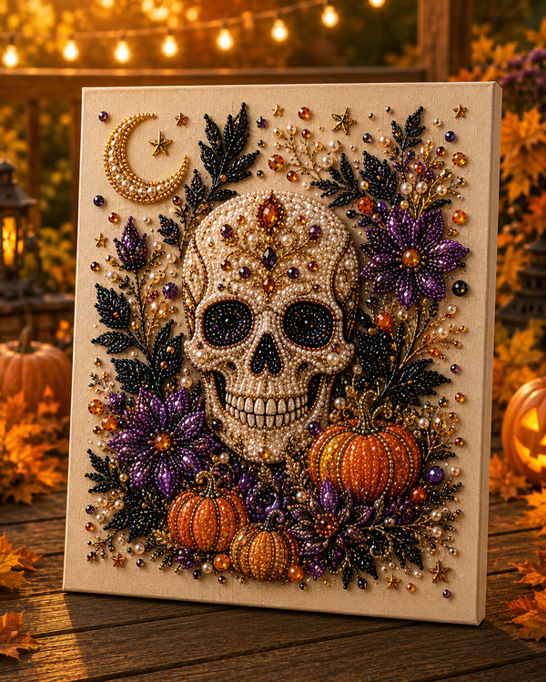 ✨Halloween Ghost Pearl Art DIY Kit