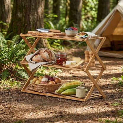 Outdoor Camping Shelf