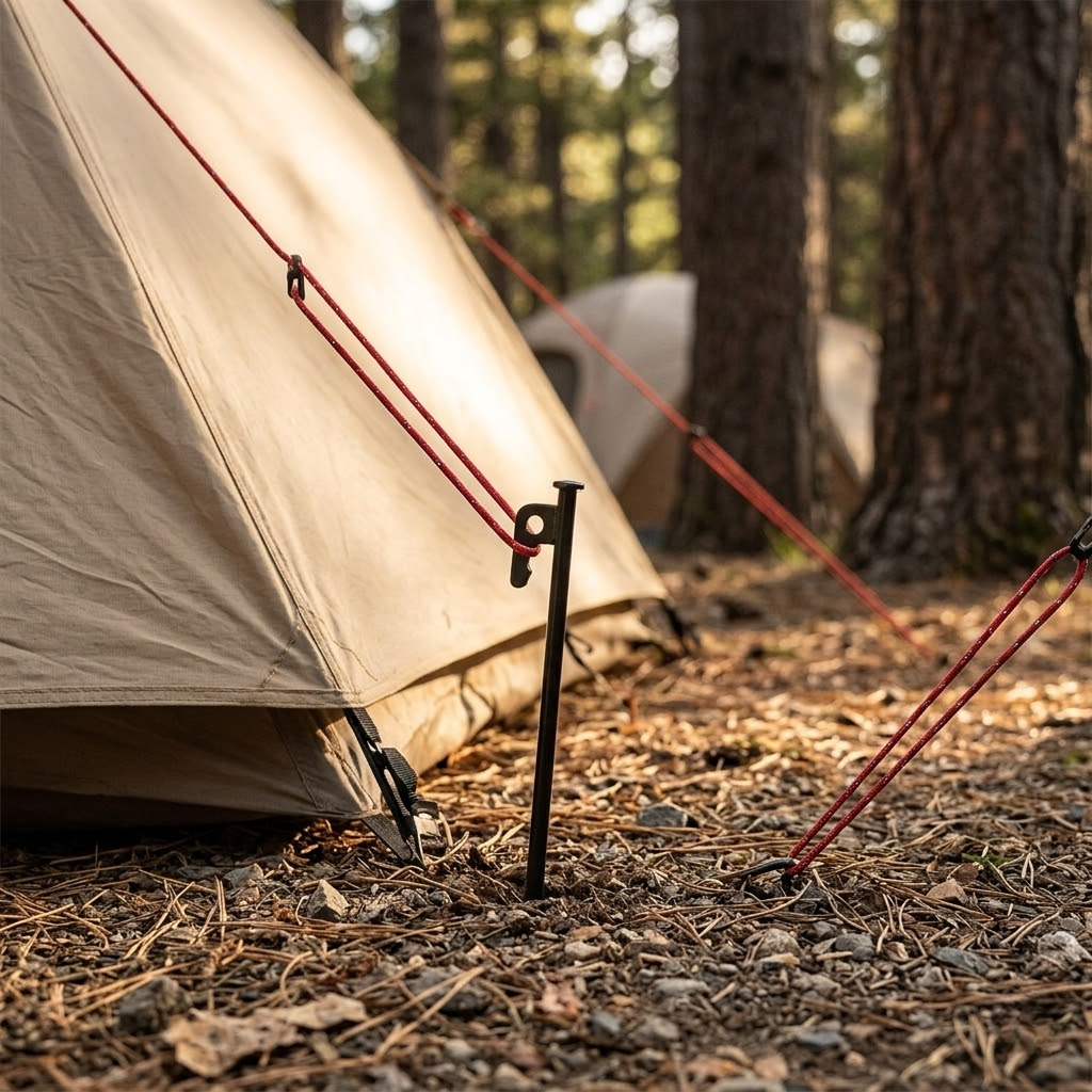 Carbon Steel Tent Peg