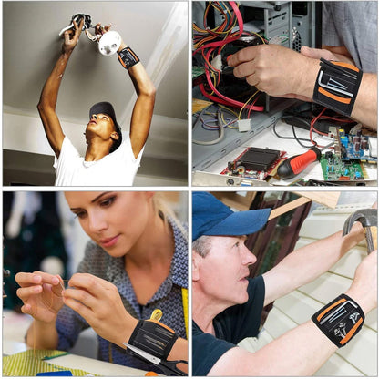 🔥BUY ONE GET ONE FREE⚡ Magnetic Wrist Tool Holder | Free Up Your Hands & Cut Project Time