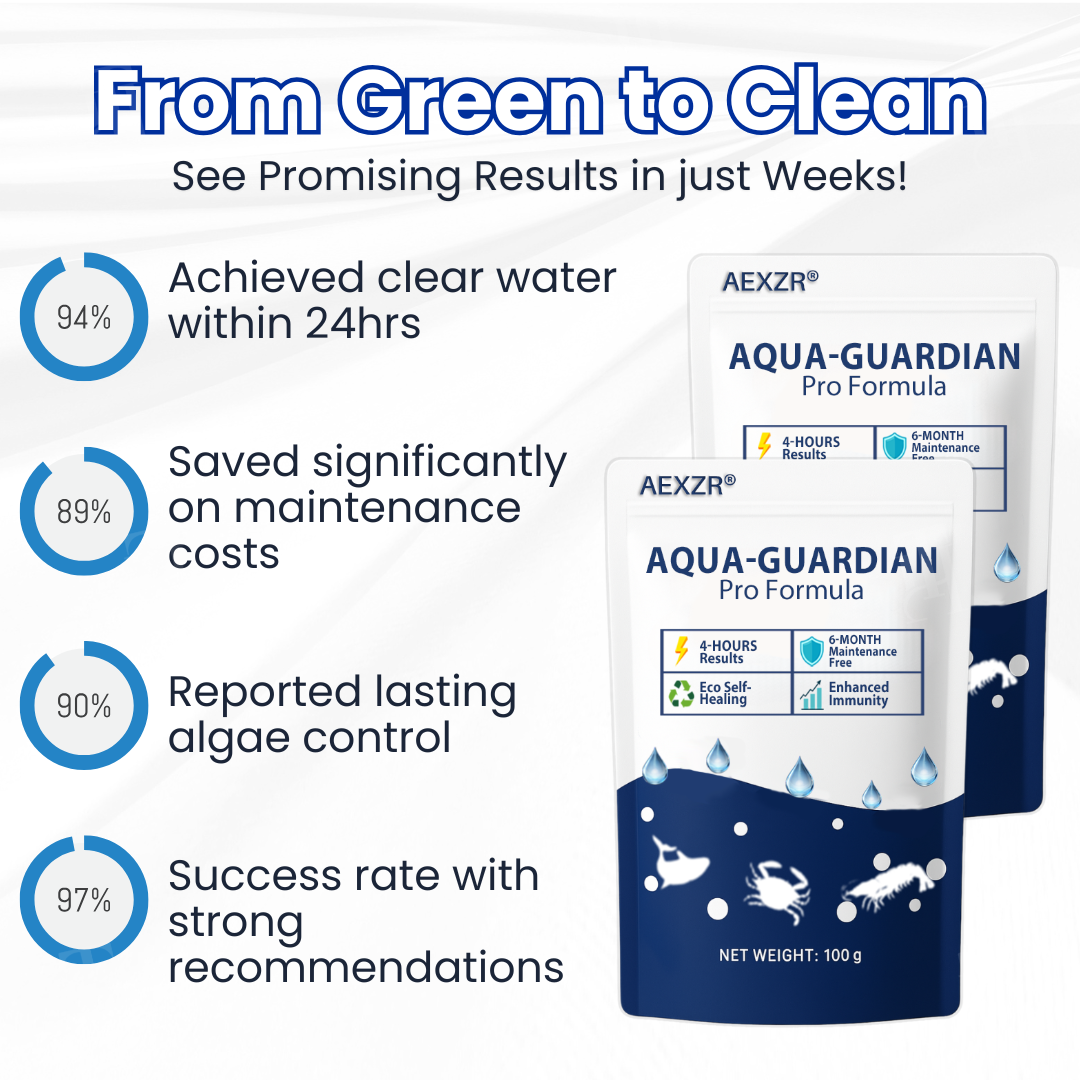 🏆Official Store |AEXZR® Aqua-Guardian Pro Formula-Say Goodbye to Murky Water! 🌊