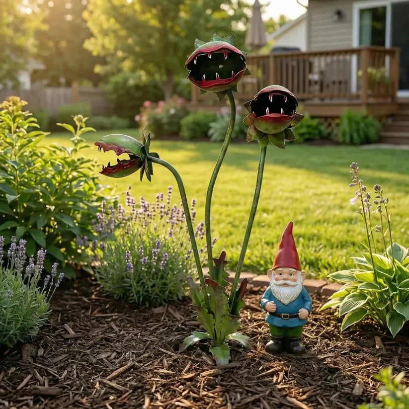 [LAST DAY 49% OFF] The "Shy Bug-Eater" Carnivorous Plant Garden Decor