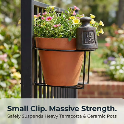 🔥2026 Hot Sale - GripVerde™ Railing Plant Hanger