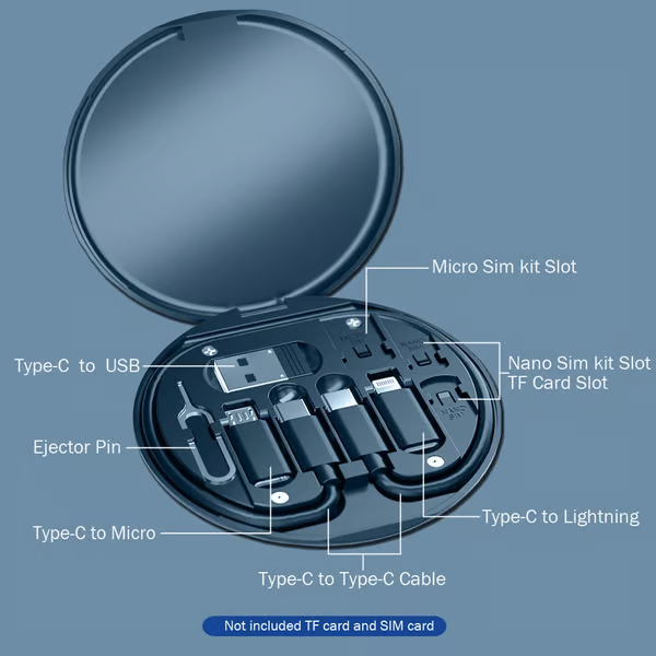 9 in 1 Cable Case