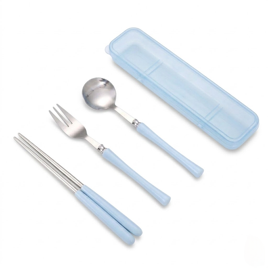 Slim Waist 4-Piece Portable Cutlery Set