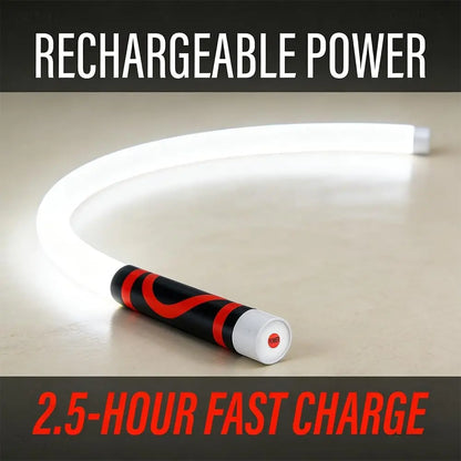 LED Flashlight Stick-🔋Bendable LED Flashlight Stick - 31" Flexible Design, 7-Hour Long Battery Life