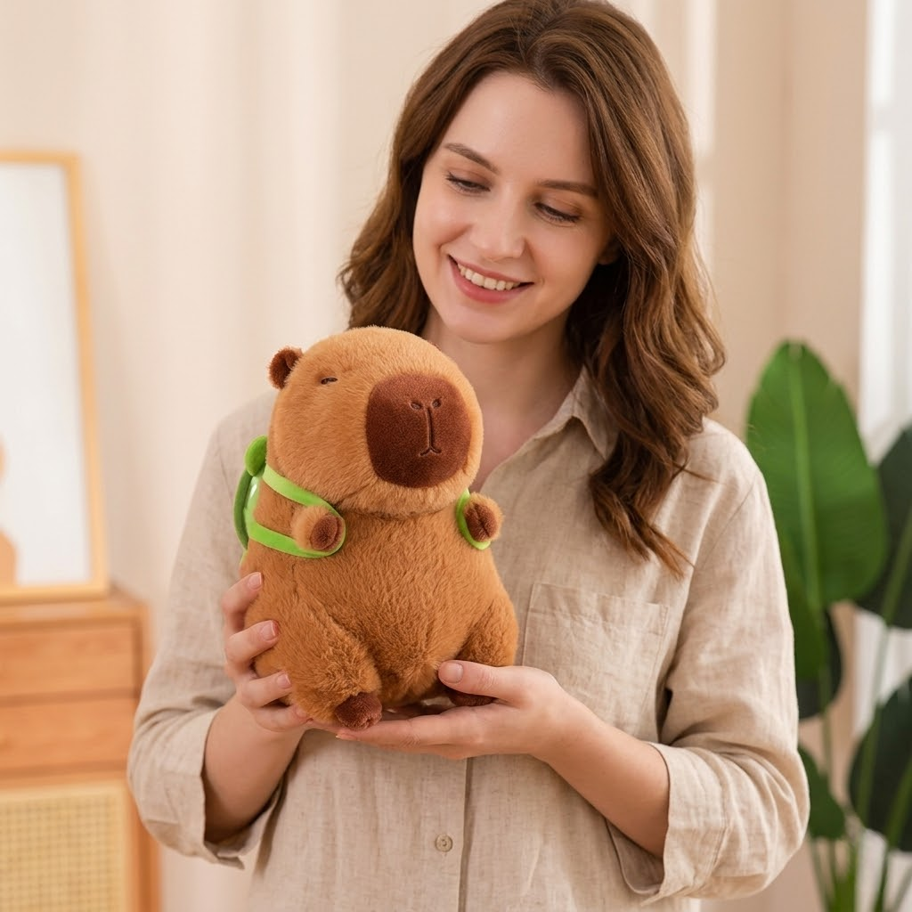 Capybara 9" Kawaii Plush Toy
