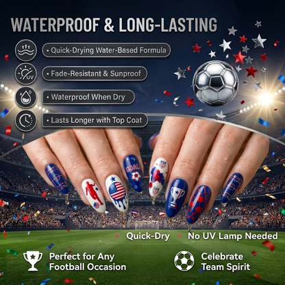 🔥Last Chance: 49% OFF🔥12-Color Fan-Themed Nail Art Pens – Precision DIY Manicure