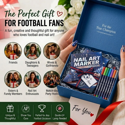 🔥Last Chance: 49% OFF🔥12-Color Fan-Themed Nail Art Pens – Precision DIY Manicure