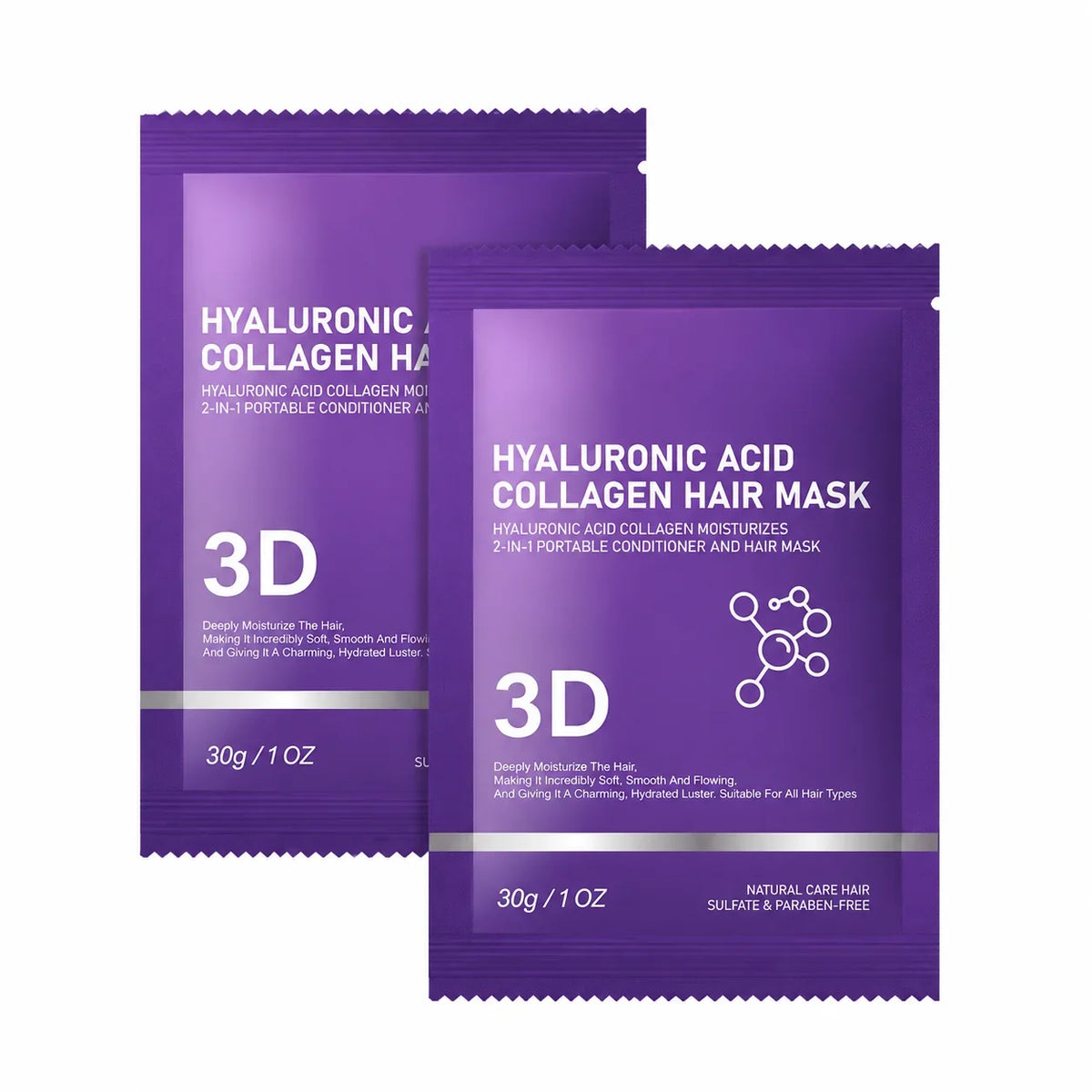🔥Day Sale 50% OFF❤️ 2026 New 3D Collagen Hair Mask