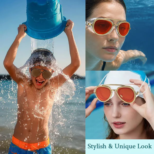 ✨SummerVibe Reflective Swim Goggles