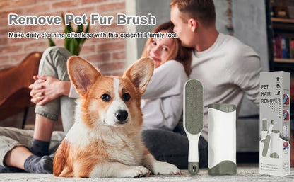 Pet Hair Remover Brush for Cats & Dogs
