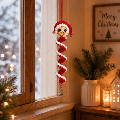 🔥Last Day 50% OFF - 🎅Crochet Snowman Spiral Oranment DIY Kit