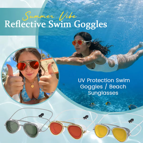 ✨SummerVibe Reflective Swim Goggles