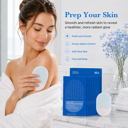 Full-Body Exfoliating Scrub Pads for Bumpy, Flaky Skin