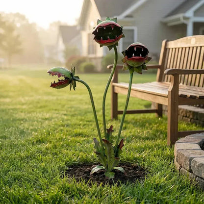 [LAST DAY 49% OFF] The "Shy Bug-Eater" Carnivorous Plant Garden Decor