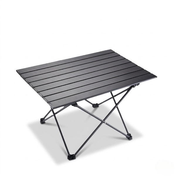 New Black Folding Table
