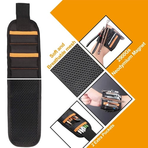 🔥BUY ONE GET ONE FREE⚡ Magnetic Wrist Tool Holder | Free Up Your Hands & Cut Project Time
