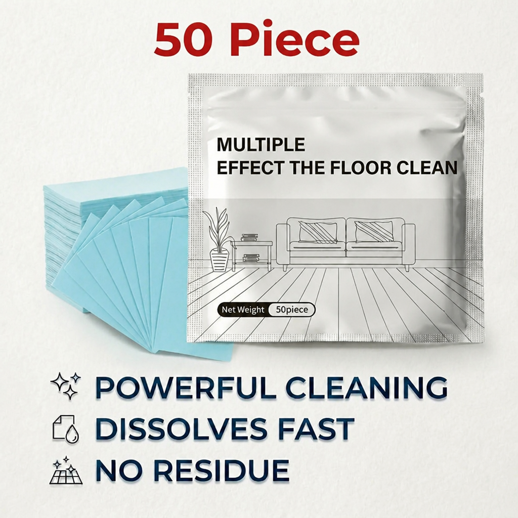 Multi-Effect Floor Cleaning Sheets