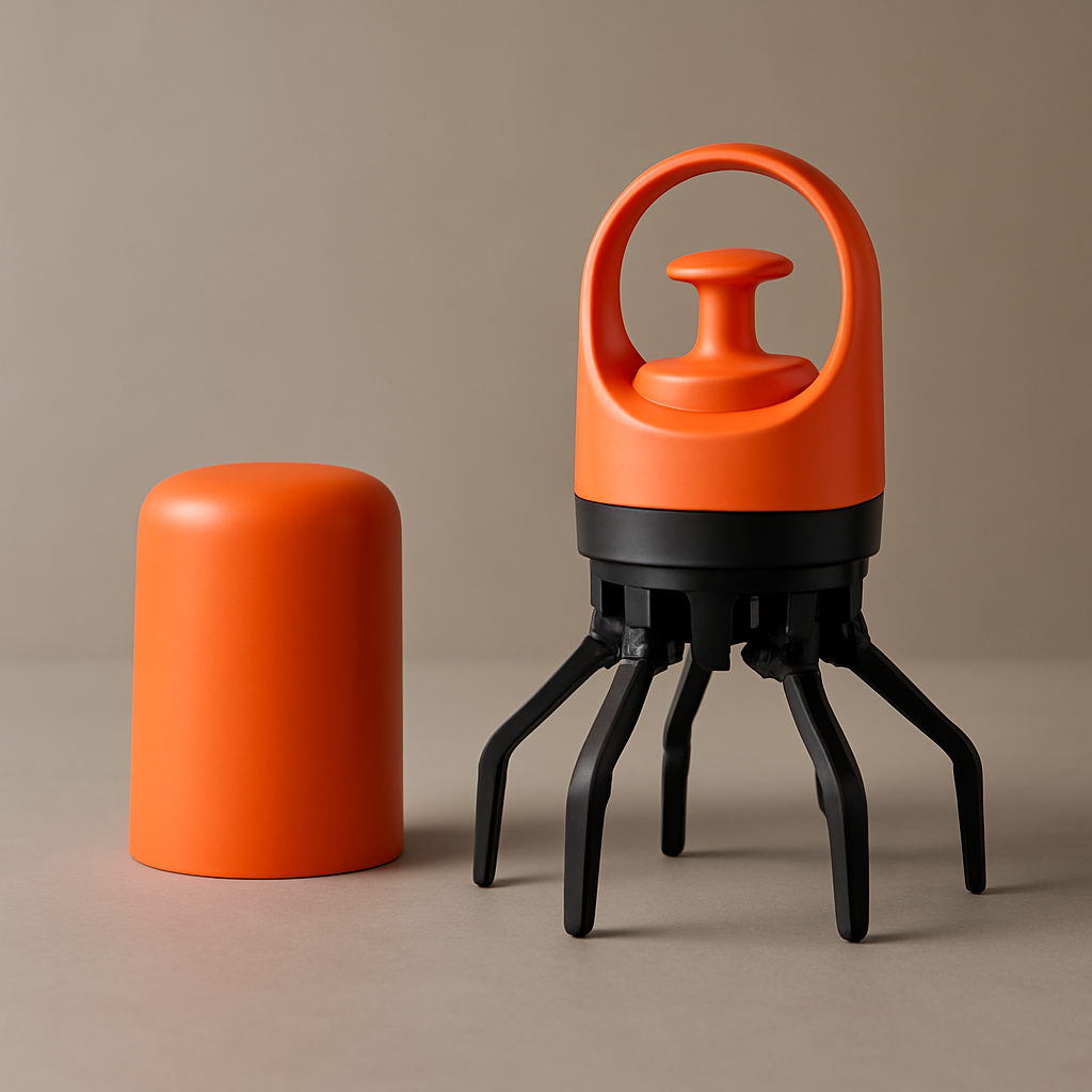 Orange + 1 Roll of Waste bags