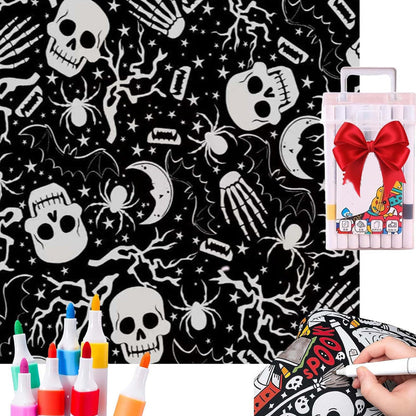 🎨✨DIY Coloring Blanket With Markers